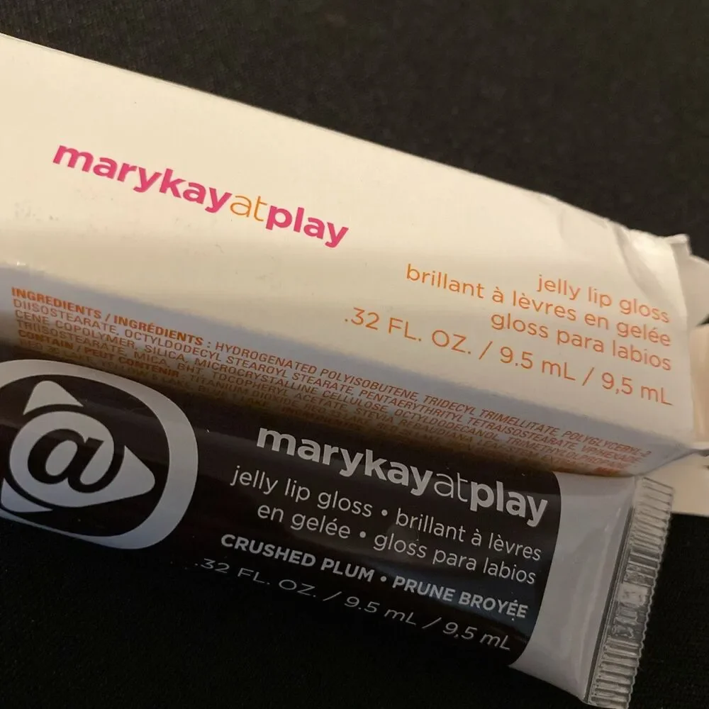 Mary Kay At Play Jelly Lip Gloss Crushed Plum Dark Berry Lip Color